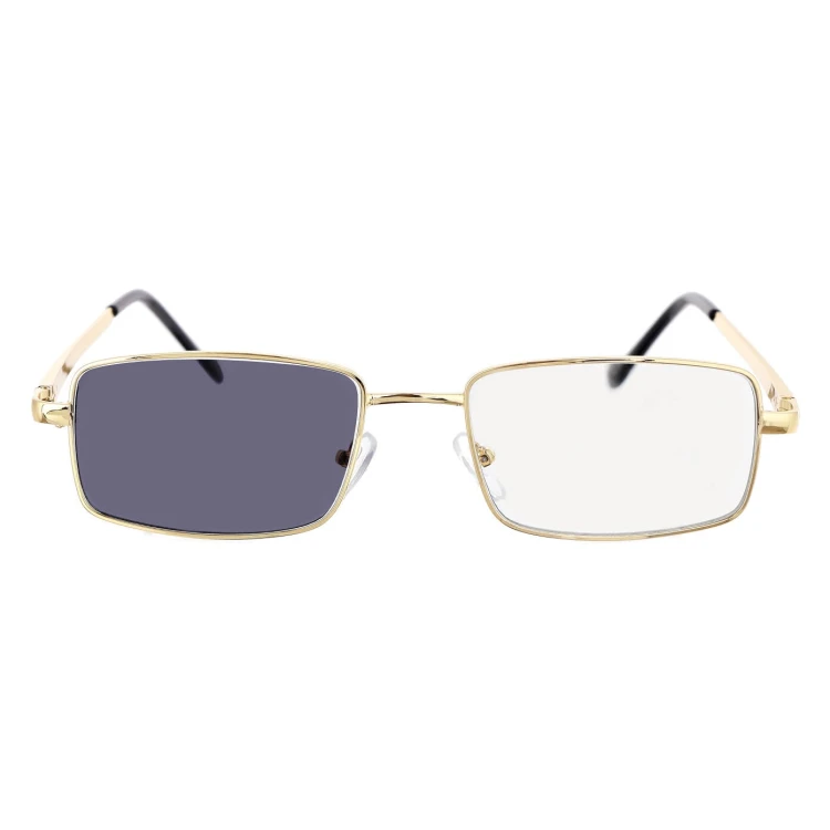 Plusy Fotochromowe korekcyjne okulary do czytania z flexami ST342B przyciemnienie.JPG